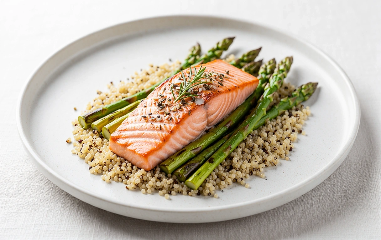 Healthy meal plan example